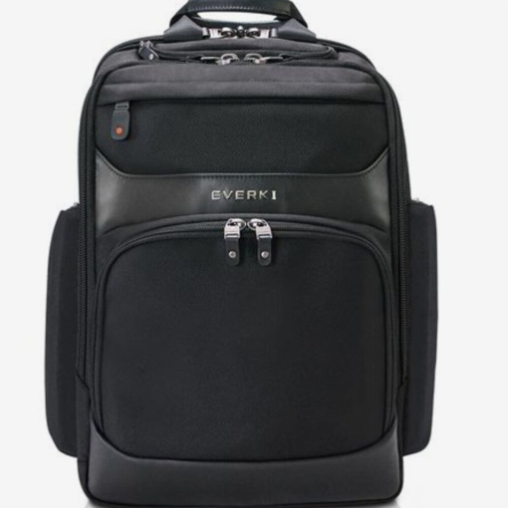 EVERKI Backpack ONYX Premium Travel Friendly Laptop Backpack, up to 15.6-Inch